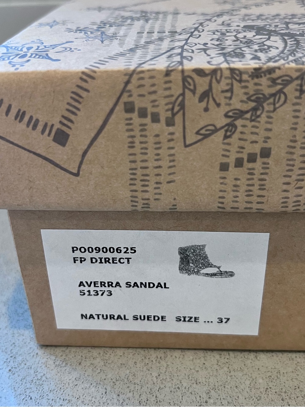 Free People Brown Suede Fringe Ankle Booties Averra Sandal Sz 37 Never Worn - Picture 12 of 13